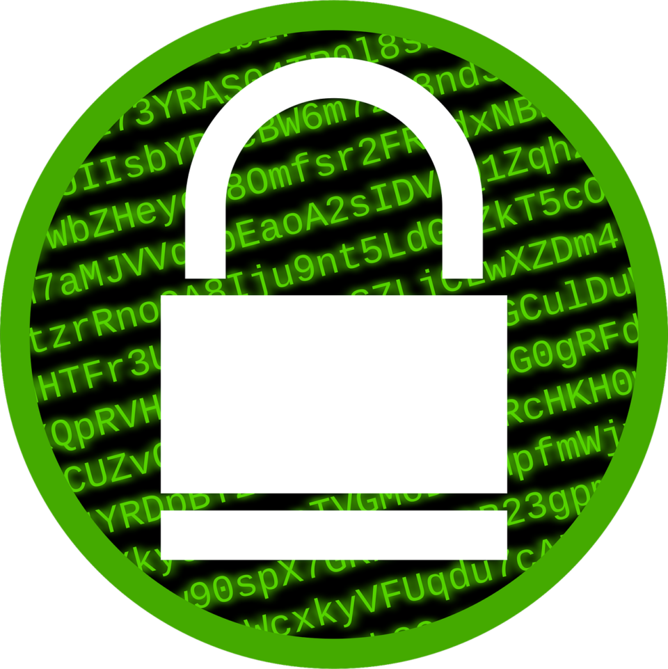 JSON Web Token security concept
