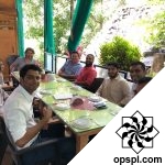 Aglive Team 2018 lunch with client